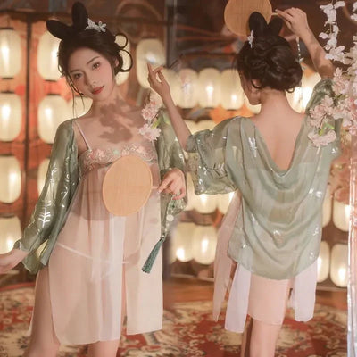 Mei-Li – Verführerisches Palast-Pyjamas-Set