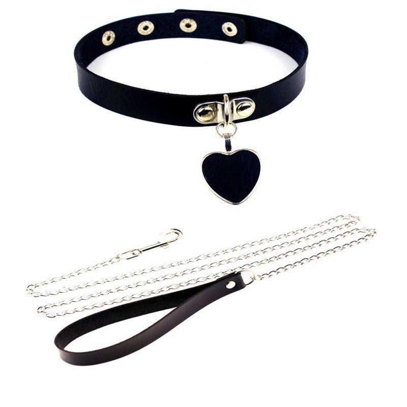 Leni - Liebes-Halsband mit Zugkette