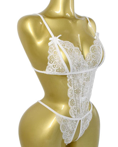 Sexy Hohlspitze Rückenfreier Lingerie Bodysuit