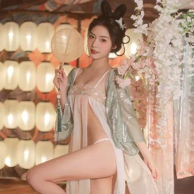 Mei-Li – Verführerisches Palast-Pyjamas-Set