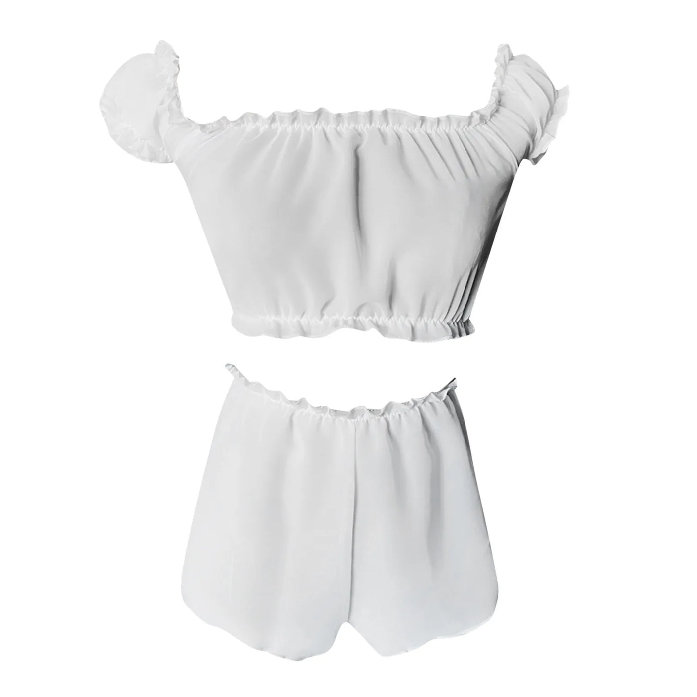 Mia – Transparentes 2-teiliges Pyjama Set