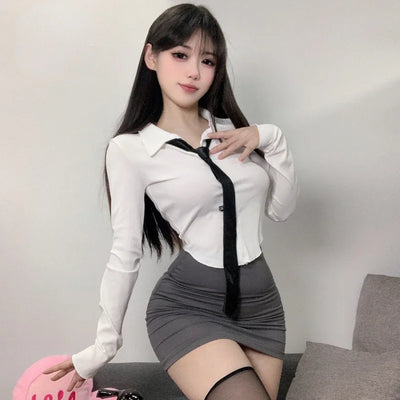 Isabelle – Sexy Secretaresse Cosplay-Set