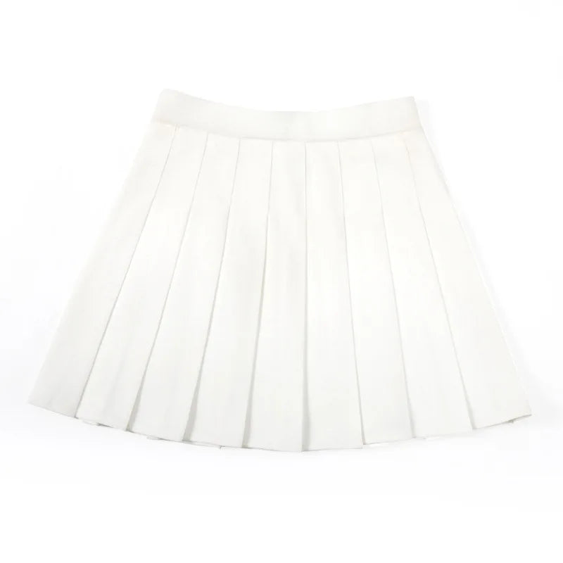 Mia - High-Waist Mini Plissierter Rock