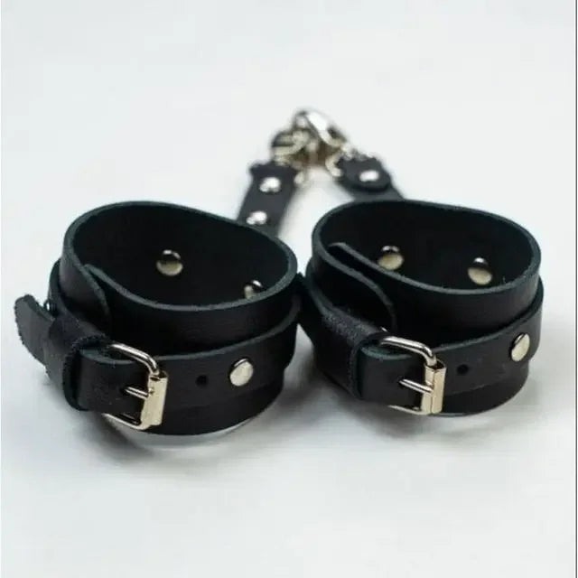 Helene – Verstellbares Leder-Bondage-Harness-Set für intensive Erlebnisse