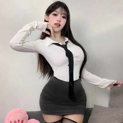 Isabelle – Sexy Secretaresse Cosplay-Set