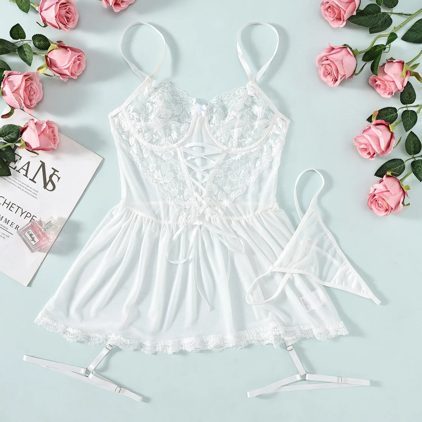 Alina – Erotisches Spitzen-Lingerie-Set