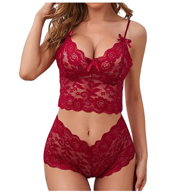 Mia - Sexy Floral Lingerie Set