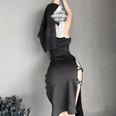 Clara - Verführerisches Nonnen-Cosplay-Kostüm