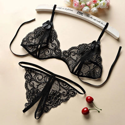 Clara – Sexy Patchwork Lingerie-Set