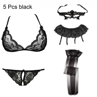 Sophie - Sexy Lingerie Set mit Transparenz und Spitze
