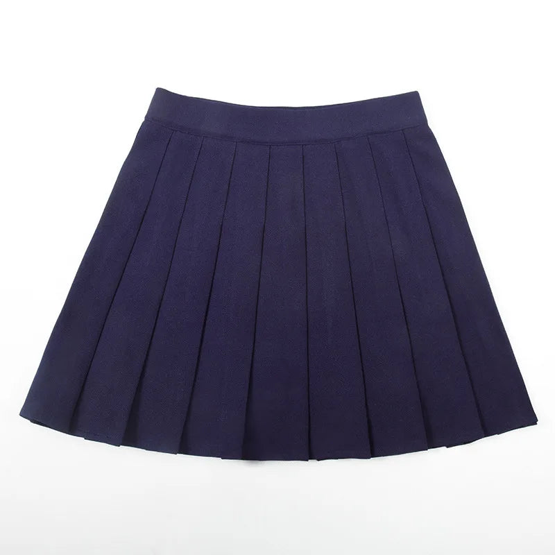 Mia - High-Waist Mini Plissierter Rock