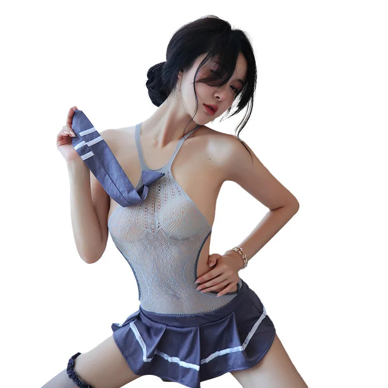 Sakura - Niedliches Sekretärin-Cosplay-Set mit Anime-Uniform