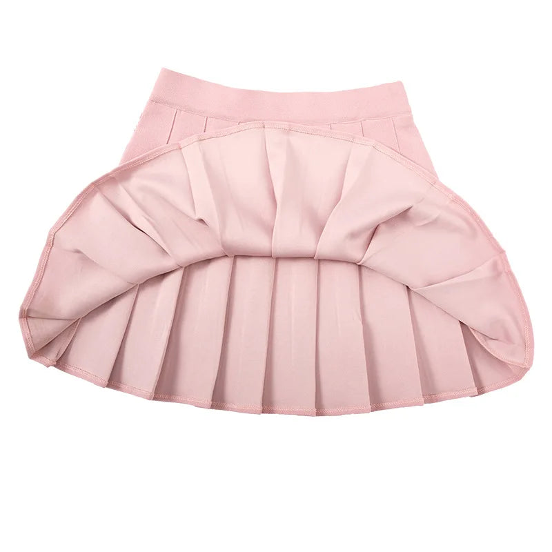 Mia - High-Waist Mini Plissierter Rock