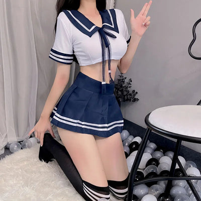 Sophia – Erotisches Spitzen-Set mit offenem Schritt