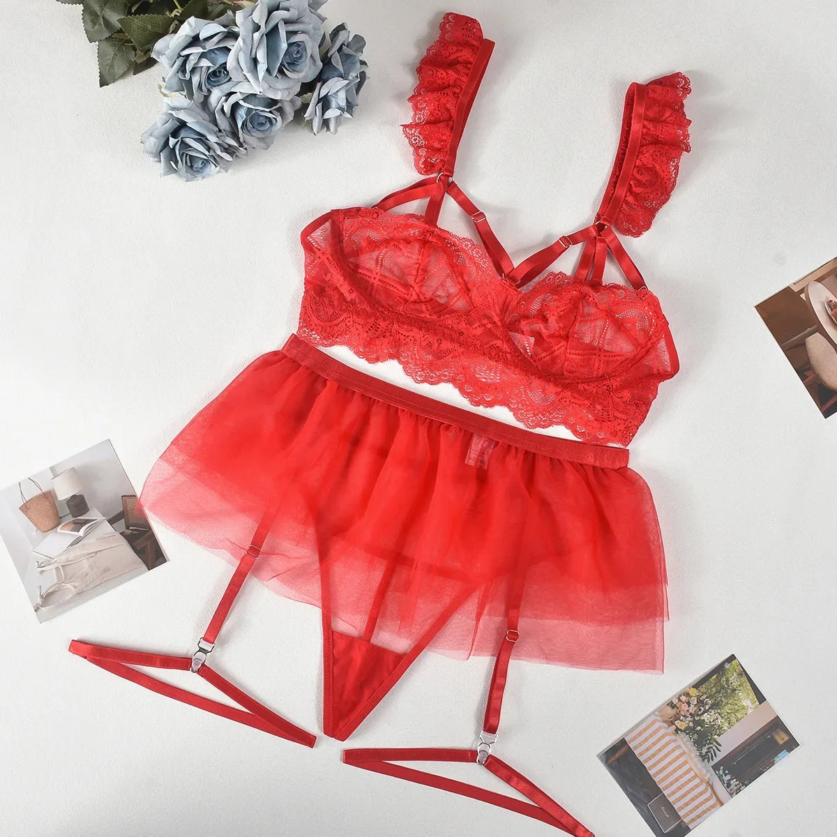 Lira - Sexy Transparente Spitzen-BH