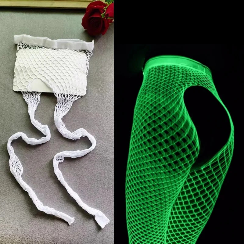 Lena – Lichtgevende Netzstrumpfhose für Frauen
