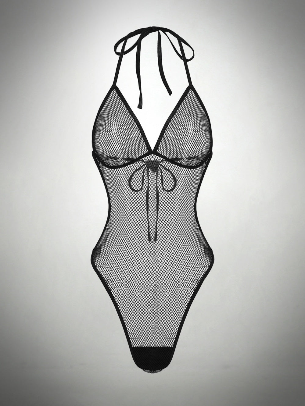 Halterhals Rückenfreier Mini-Body