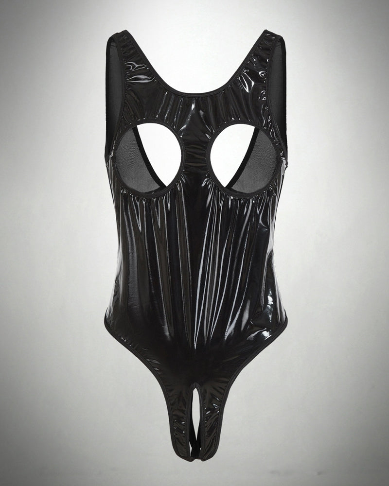 ⚡Blitzangebot-PU-Leder Offene Teddys ohne Brüste