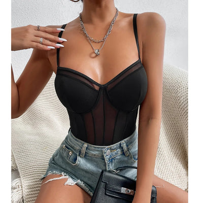 Sophie - Sexy Top mit tiefem V-Ausschnitt