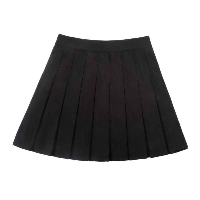 Mia - High-Waist Mini Plissierter Rock