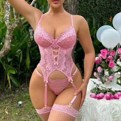 Elisa – Verführerisches Spitzen-Lingerie-Set