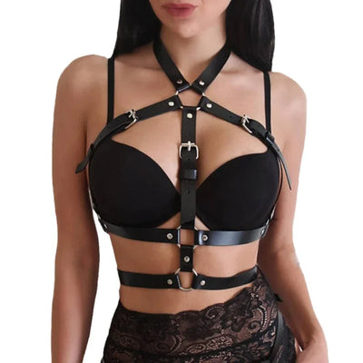 Vanessa – Körper Sicherheitsgurt mit Punk Gothic Design