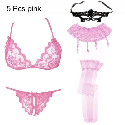 Sophie - Sexy Lingerie Set mit Transparenz und Spitze