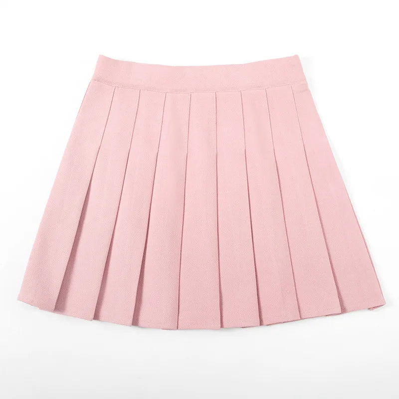 Mia - High-Waist Mini Plissierter Rock