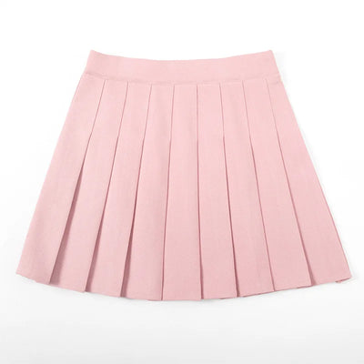 Mia - High-Waist Mini Plissierter Rock