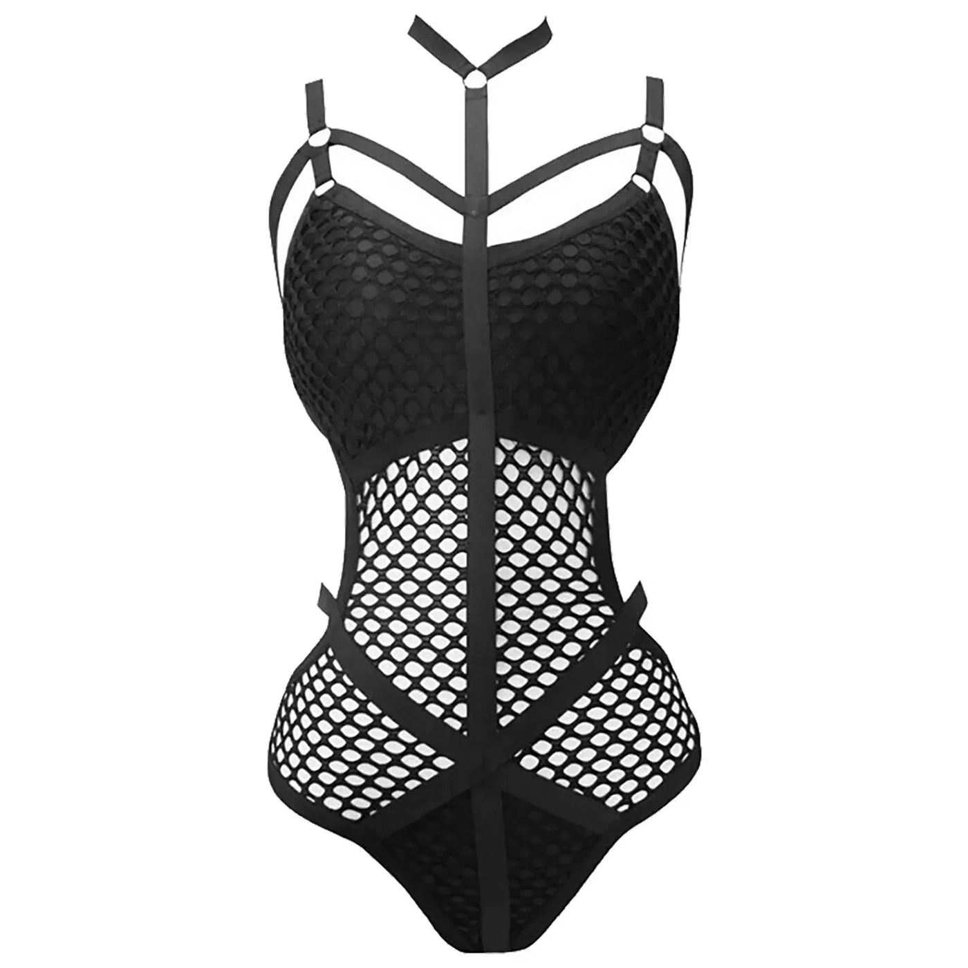 Amara - Verführerischer Bodysuit aus Mesh