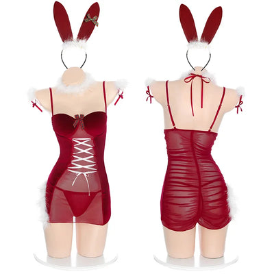 Clara - Sexy Weihnachts-Bunny-Pyjama